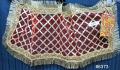 Mata Ki Chunari, Embellished Red & Gold Chunni Dupatta for Pooja #6373